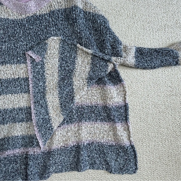 Free People Sweater Oversized Tunic Striped Small - Picture 4 of 9
